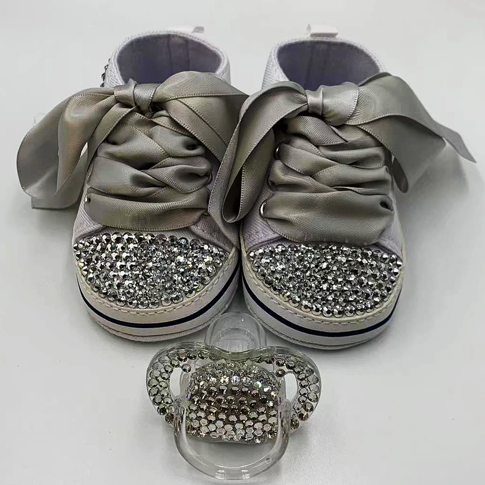 Chaussures bébés filles garçons baskets toile semelle souple montantes cheville chaussures berceau premiers pa