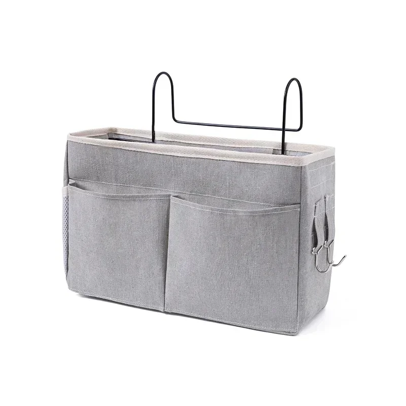 Organisateur suspendu en tissu pour rangement bébé sac à couches lit et berceau design minimaliste pratique et