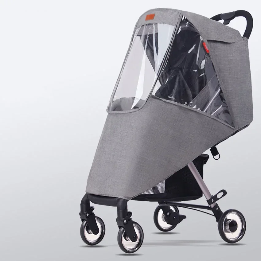Poussette Compacte Pliable avec PareSoleil Transparent Design Moderne Matériaux de Haute Qualité pour Bébés Us