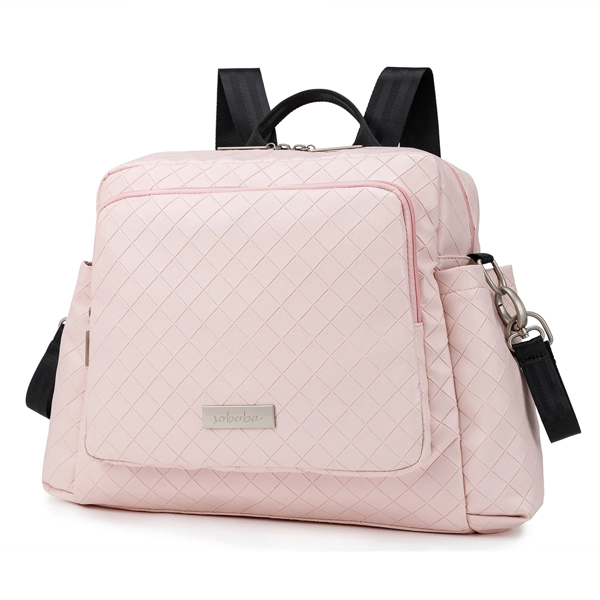 Soboba 2023 sac à couches pour mère imperméable grande capacité sac à dos pour bébé sac de voyage nouveauné 03