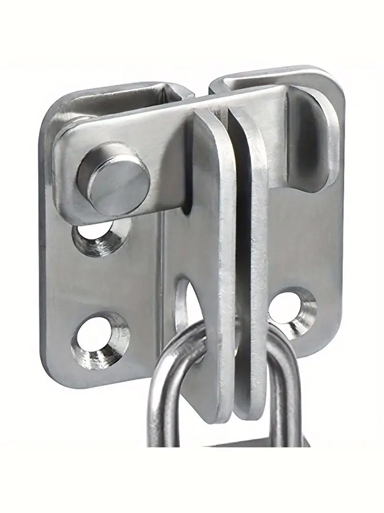 Loquet à bascule acier inoxydable pour sécuriser portes portails et