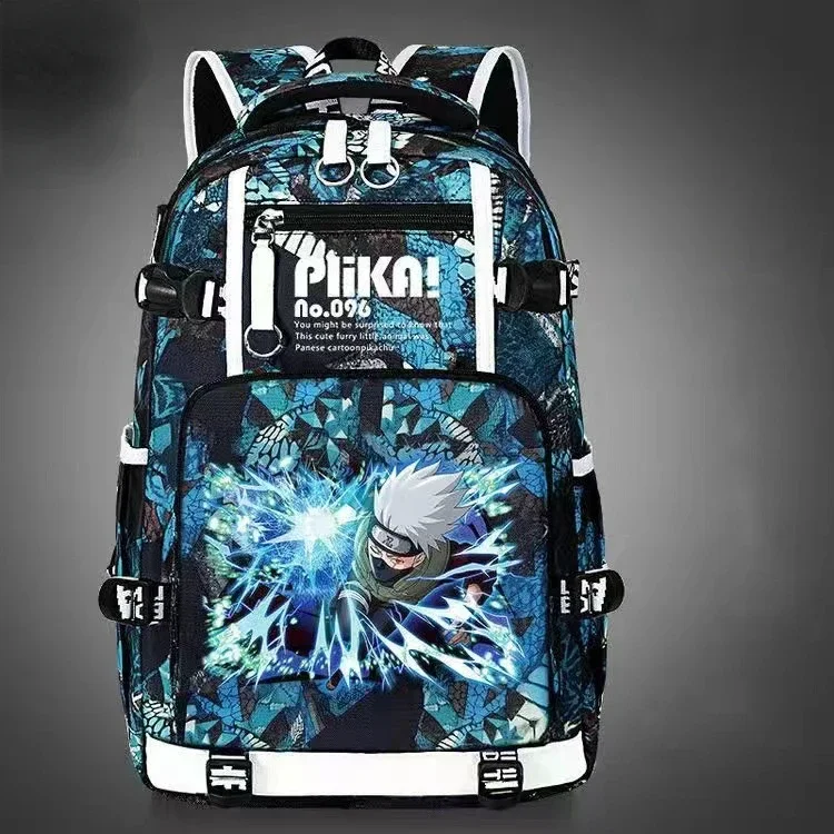Sac à dos Naruto Kakashi enfants imperméable sac scolaire design anime adolescents usage quotidien garçons fil