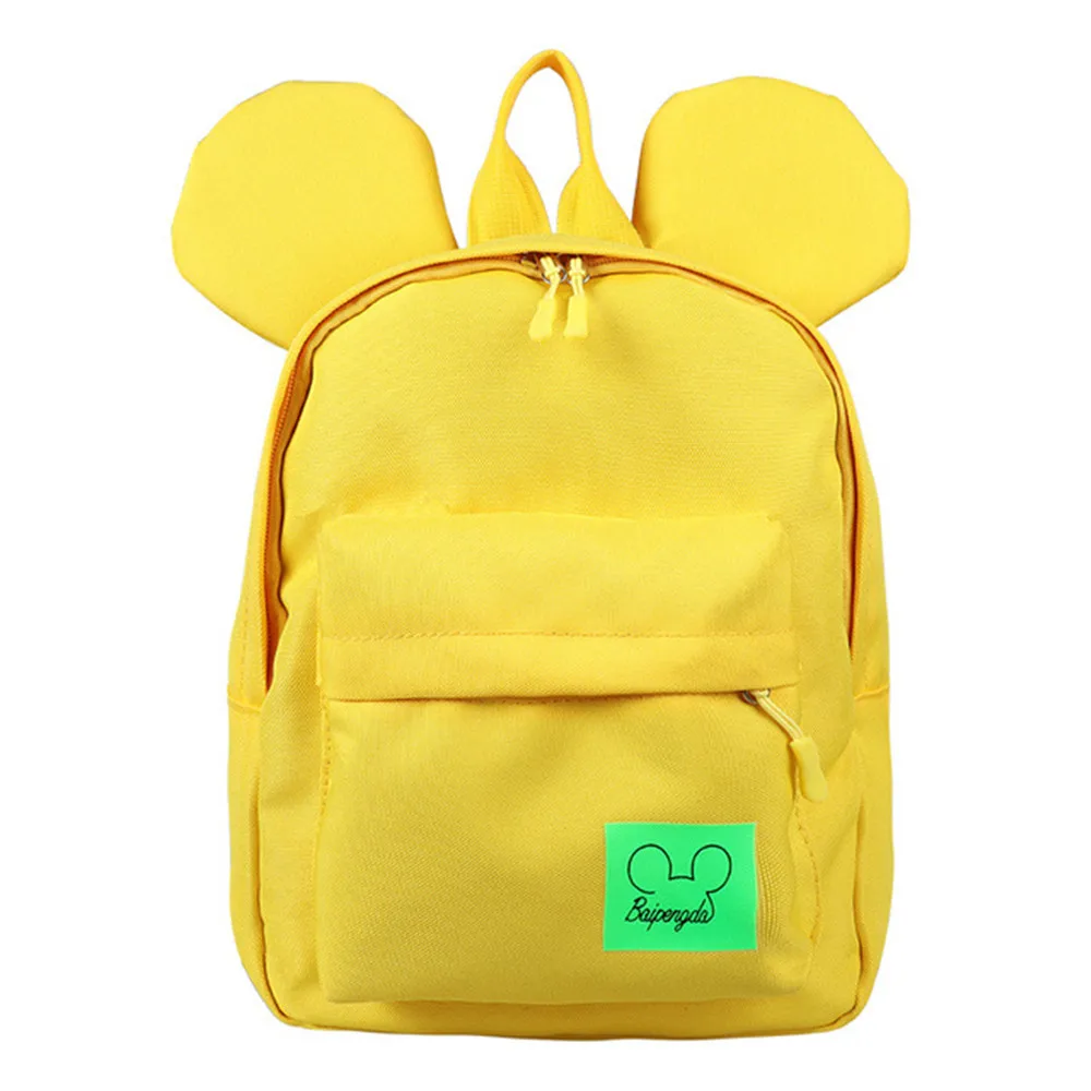 Sac d'École Maternelle Personnalisé avec Nom Brodé, Cartable Mignon de Dessin Animé pour Garçon et Fille, Sac 