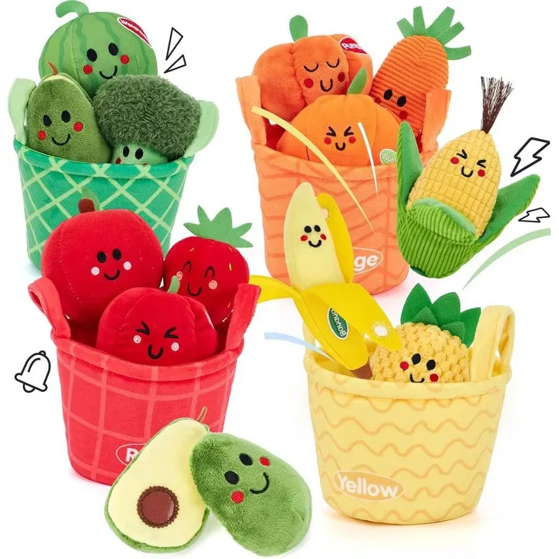Jouets pour bébés de 6 à 12 mois, animaux de ferme en peluche de grange surprise, hochet, froissé, miroir, jou