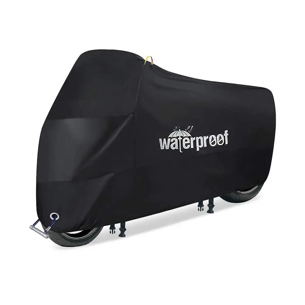 Housse de protection contre la pluie pour vélo électrique imperméable UV résistant pliable avec sacs de rangem