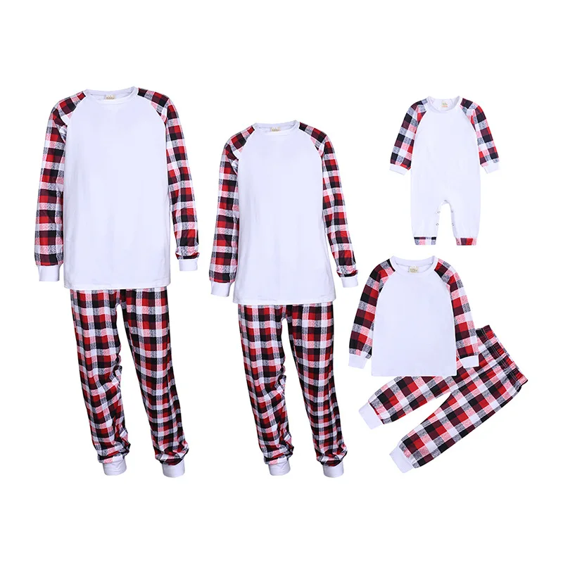 Pyjama de noël pour mère et enfant, ensemble haut et pantalon assortis, tenue pour famille, père, fils, nouvea