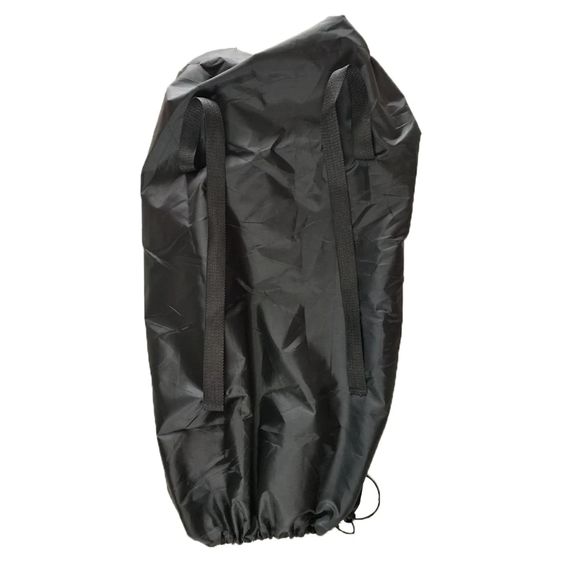 Sac de transport portable pour siège bébé rangement sécurisé cylindrique cordon de serrage housse Oxford noir