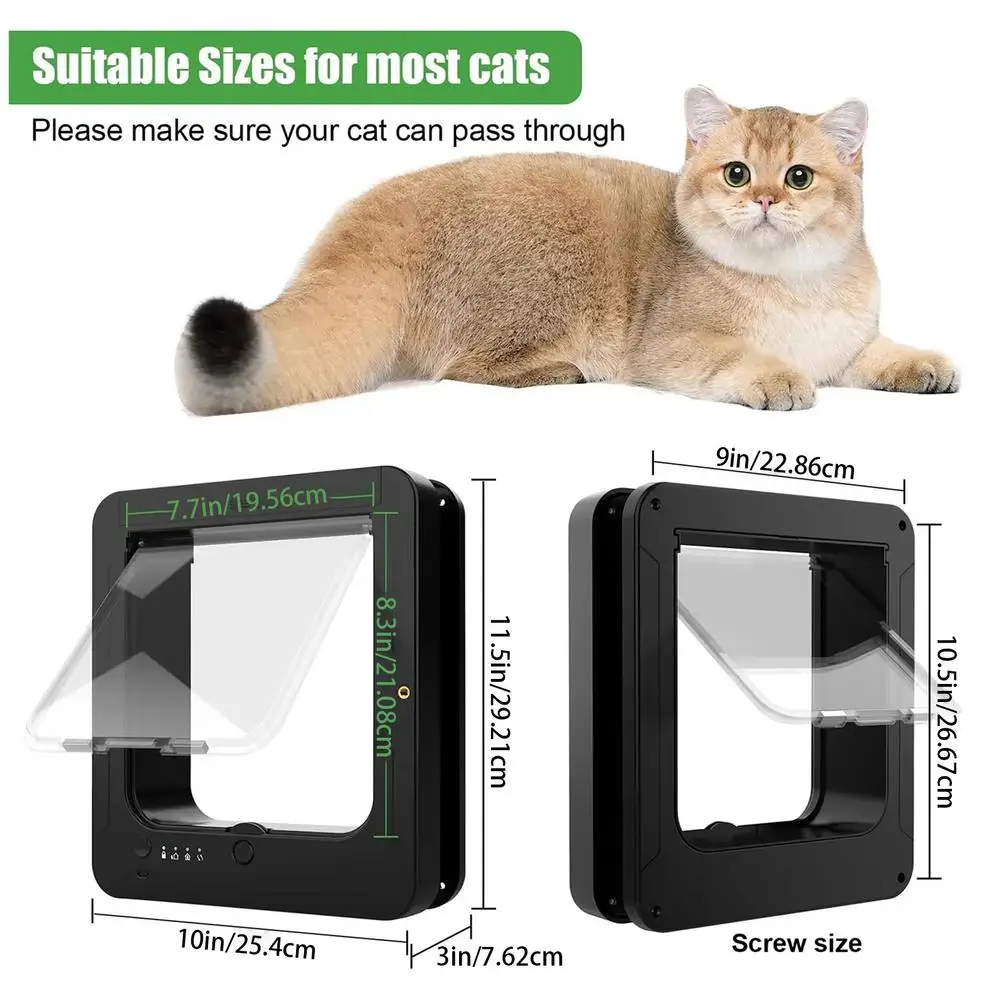 Porte électronique pour chats micropuce télécommande colliers capteurs