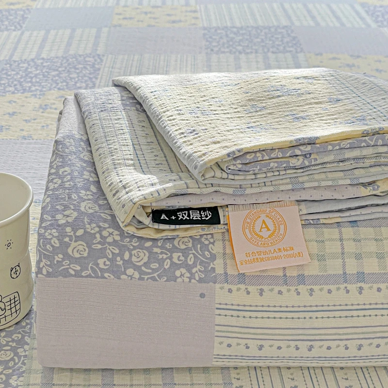 Drap de lit en coton lavé pour bébé coloris uni confort doux et sécuritaire 100% coton idéal pour lit de bébé 