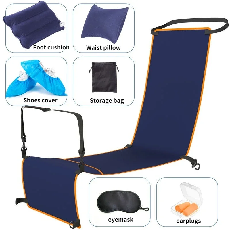 Hamac de voyage multifonctionnel bébé adulte lit voiture avion sac à langer accessoires poussette confort sécu