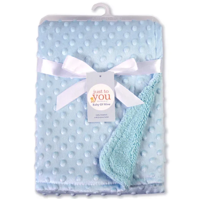 Couverture bébé multifonctionnelle en polaire douce avec bonnet housse de poussette serviette de bain emmaillo