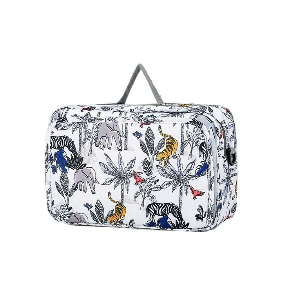 Sac à langer polyester design animalier sac de voyage bébé portable résistant à l'humidité style moderne coule