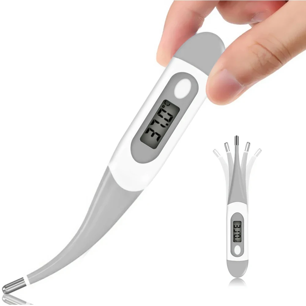 Thermomètre digital Therye.com pour bébé et adulte mesure température corporelle écran numérique usage facile 