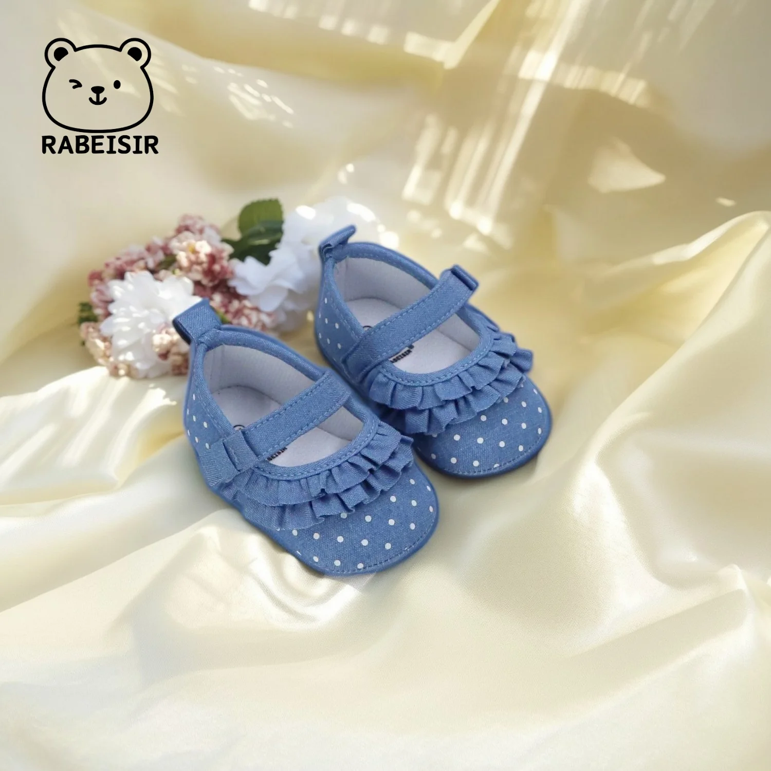 Chaussures bébé fille ballerines princesse 01 ans semelle antiglisse