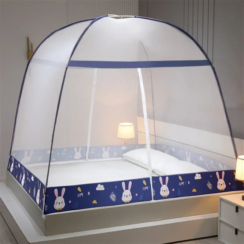 Moustiquaire respirante Pop Up tente à double porte pour camping chambre bébé dormoir étudiant style moderne e