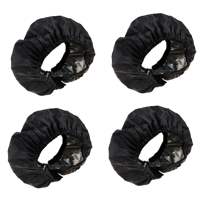 B78B Poussette couverture antipoussière fauteuil roulant pneu protecteur infantile 25CM facile à installer