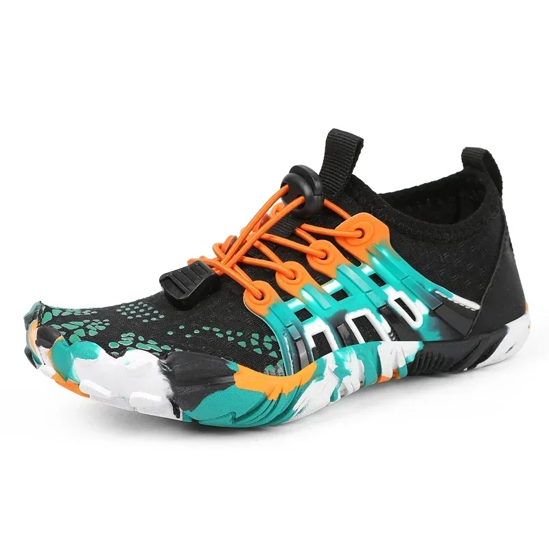Chaussures d'eau enfants plage piscine confortables style sportif
