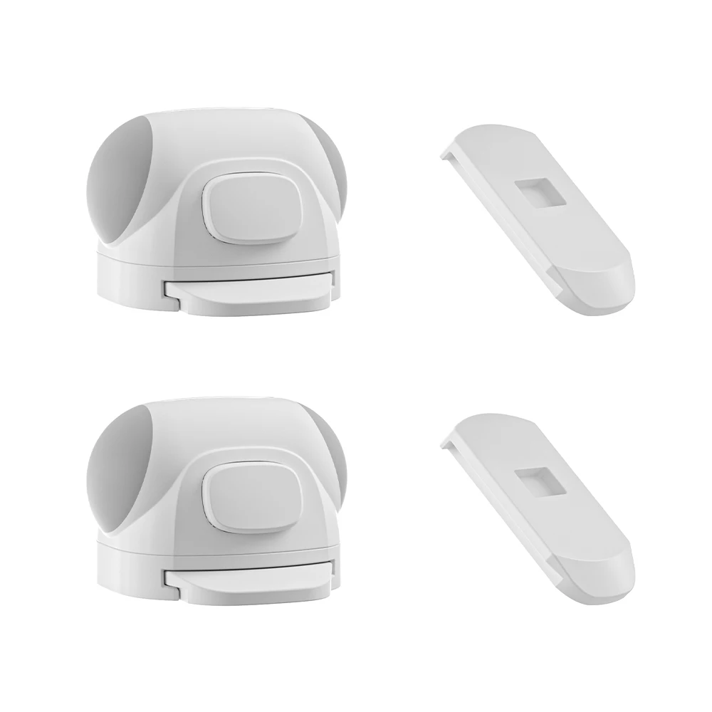 Accessoire de rangement en plastique moderne pour bébé conteneur sécurisé avec couvercles interchangeables des