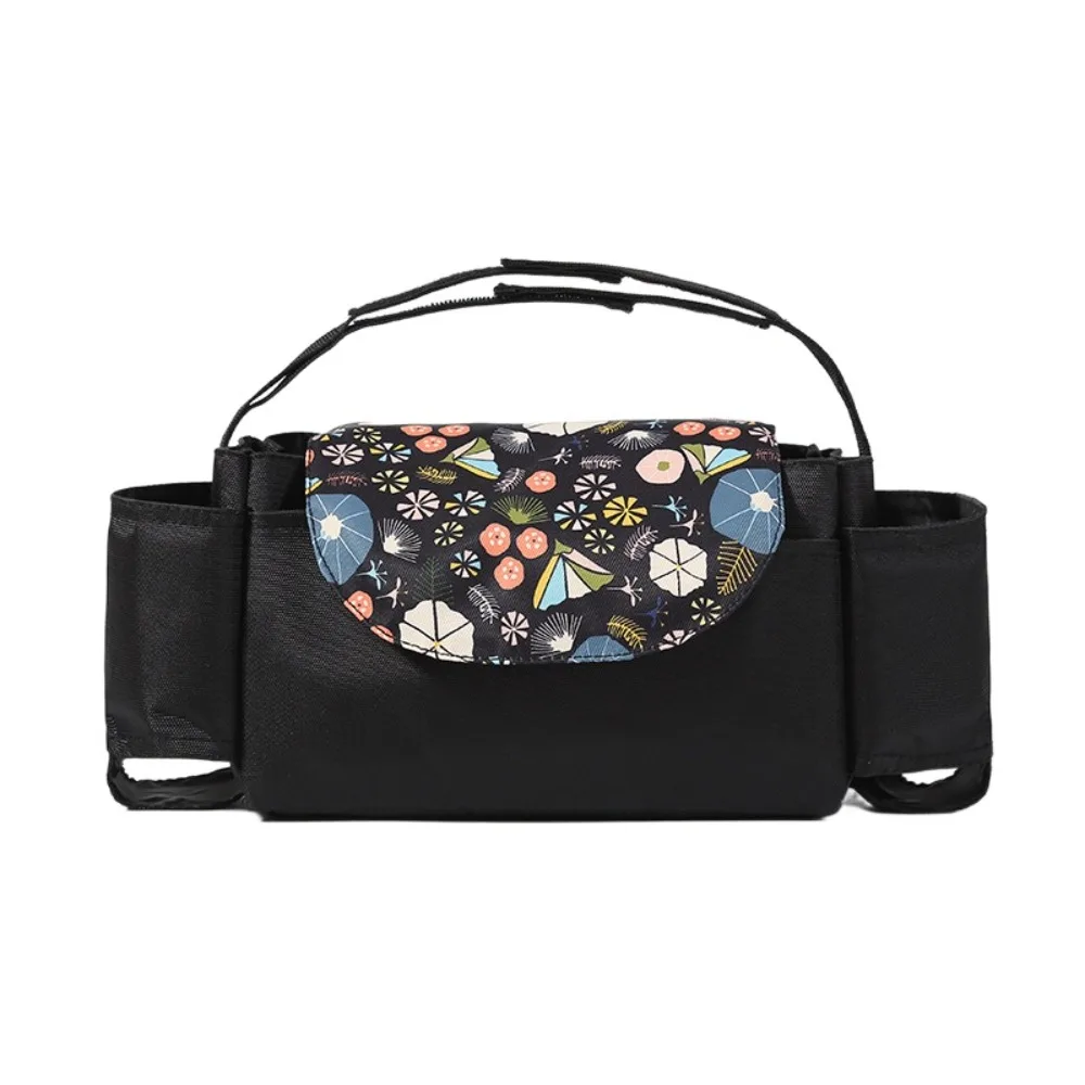 Sac de poussette multifonctionnel bébé organisateur de sac à main poches multiples design moderne matière synt