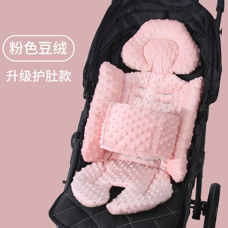 Coussin universel en coton doux pour poussette tapis de landau confortable accessoire bébé change promenadeปลอ