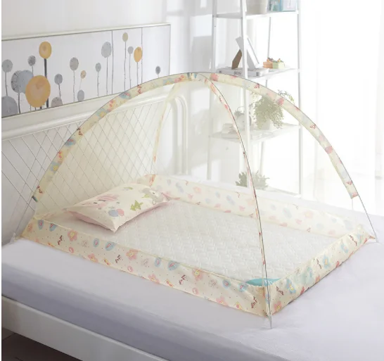 Filet pliable chambre bébé lit d'été tente Breton moustiquaire décoration tissu maillé protection insectes jau