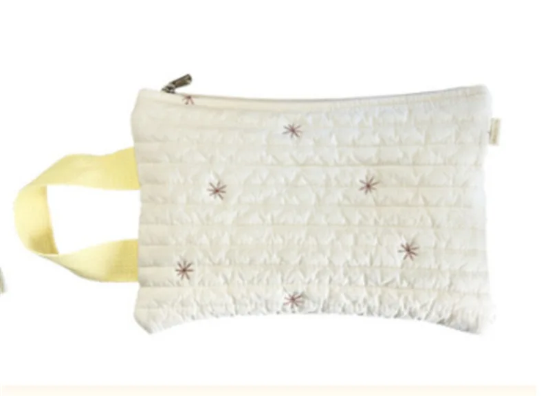 Sac de poussette portable pour lingettes bébé étui à mouchoirs en coton pratique et sécurisé style moderne idé