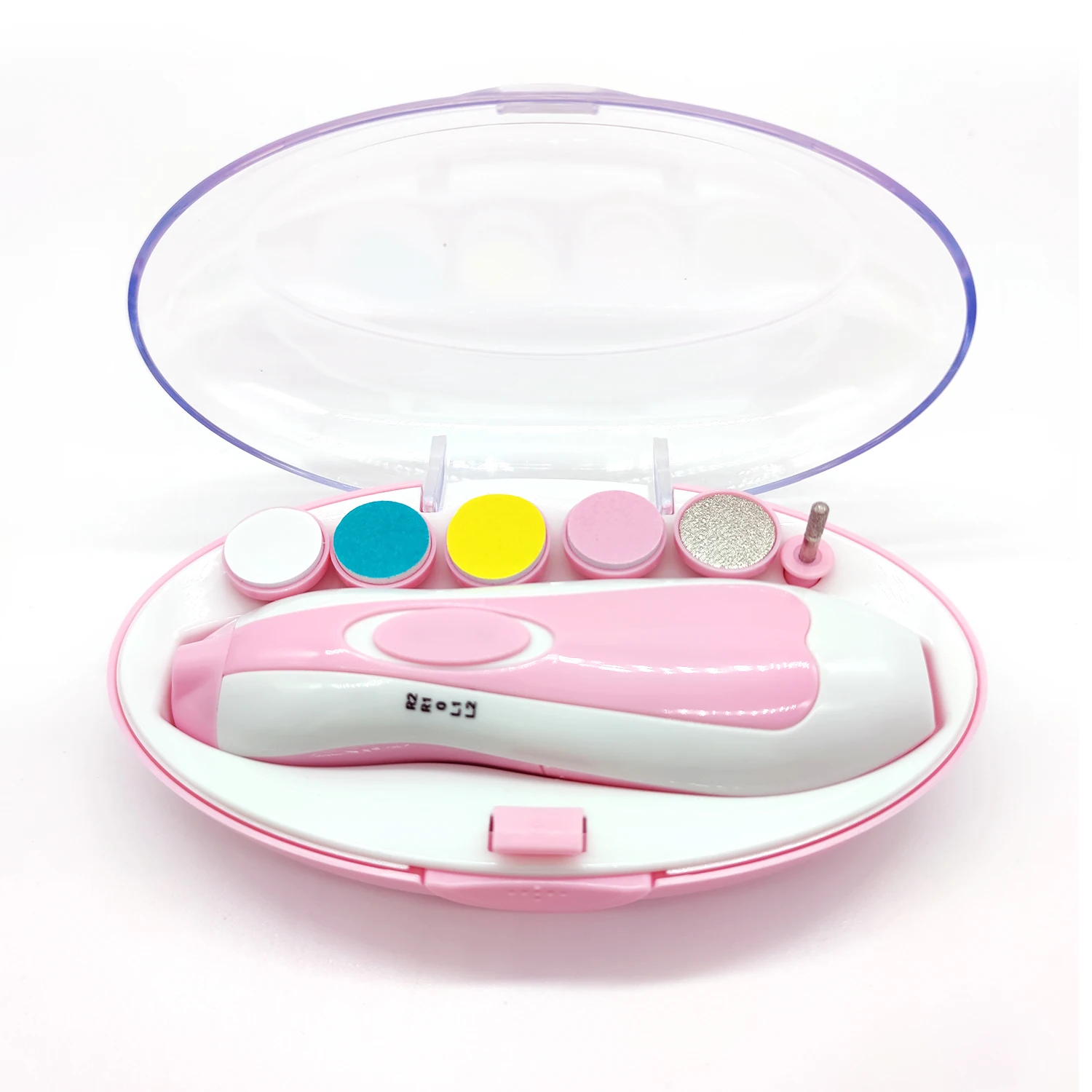 Broyeur à ongles électrique pour bébé rose portable usage domestique