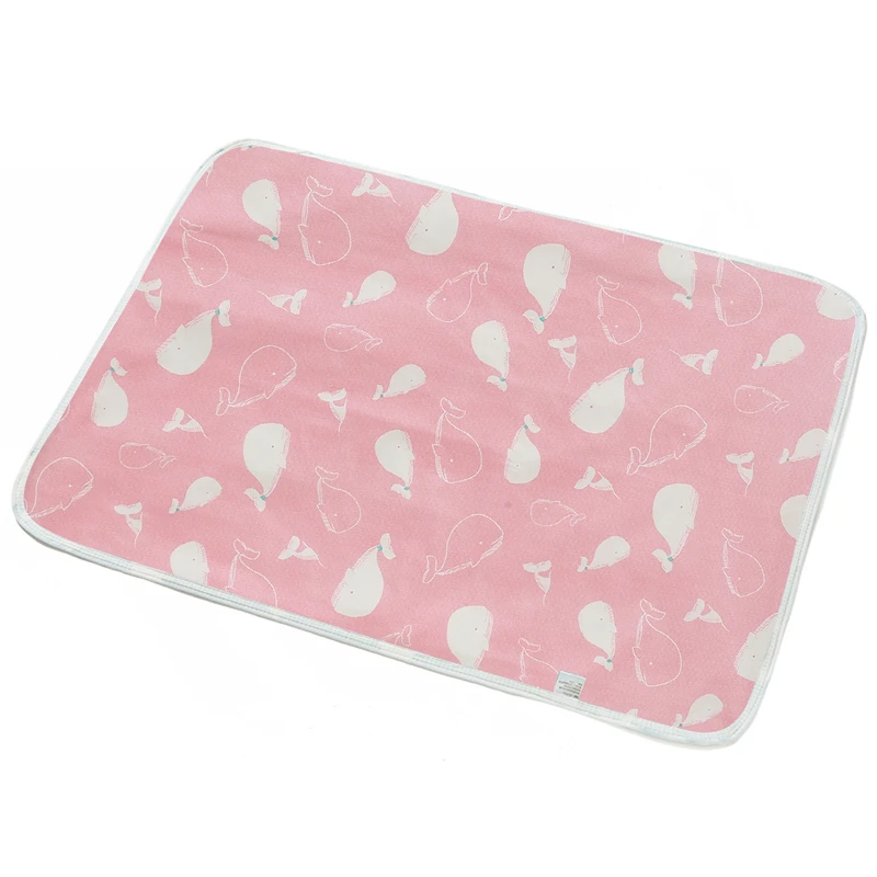 Tapis à langer imperméable pour bébé, réutilisable, pour nouveau-né, housse pour matelas à langer, drap pour b