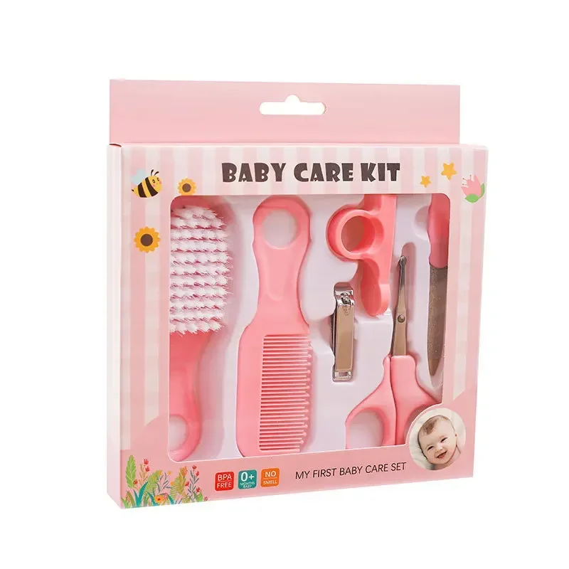 Kit soins bébé complet cureongles sûr brosse et peigne doux accessoires hygiène outils bébé soins maternité qu