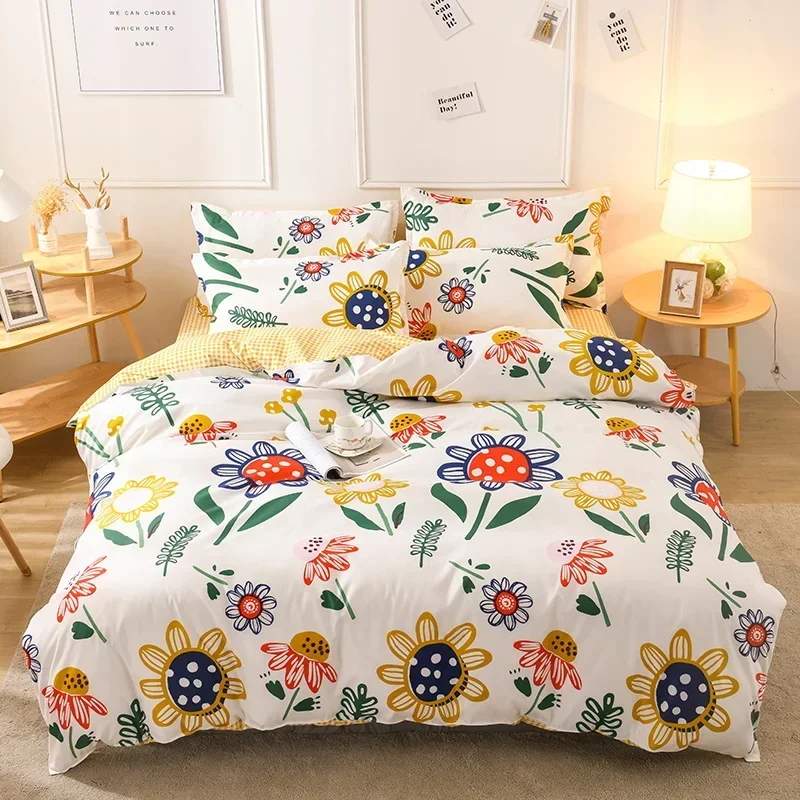 Housse de couette dinosaures bleus, ensembles de housses de couette