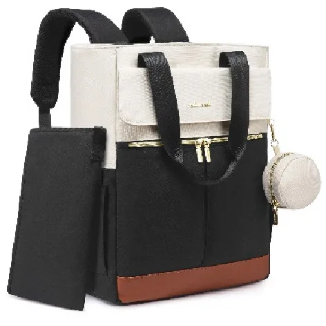 Sac à dos multifonctionnel cuir synthétique design moderne style élégant adapté bébé et quotidien idéal pour m