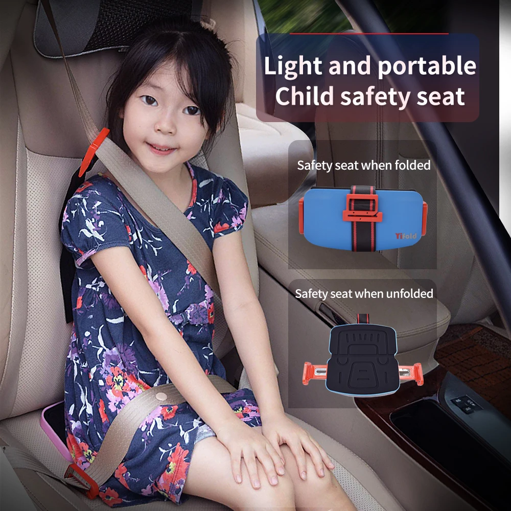 Siège de voiture portable Mifold pour bébé coussin de sécurité poche de voyage pliable harnais siège de sécuri