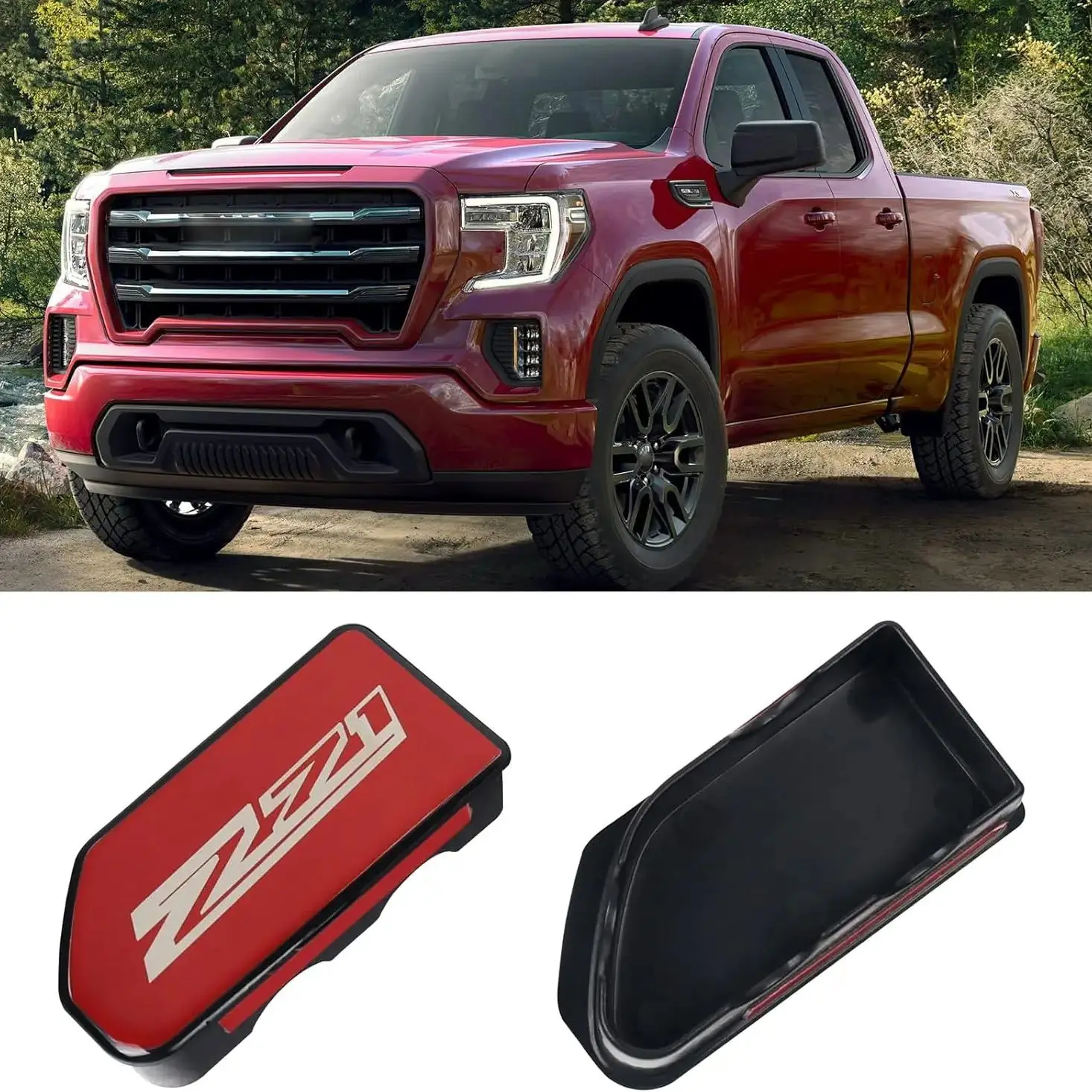 Bouchons de Rail de lit de camion pour Chevy Silverado 2019 – 2025 1500 2500HD 3500HD GMC Sierra 1500, couverc