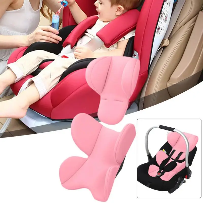 Siège auto bébé confortable ergonomique coussin tête cou poussette accessoire sécurité enfants design moderne