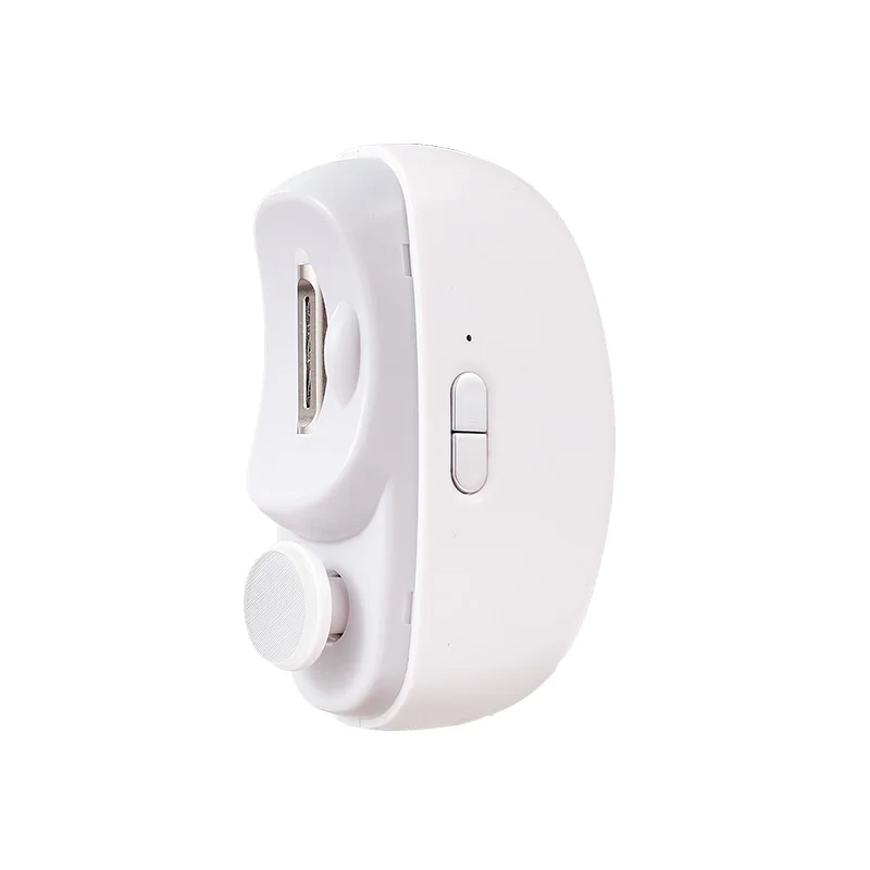 Coupeongles électrique 2 en 1 pour bébé antiéclaboussures manucure et pédicure ciseaux à ongles outils de soin