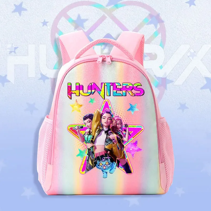Sac à dos Hunter pour enfants design coloré KPop étoiles pastel