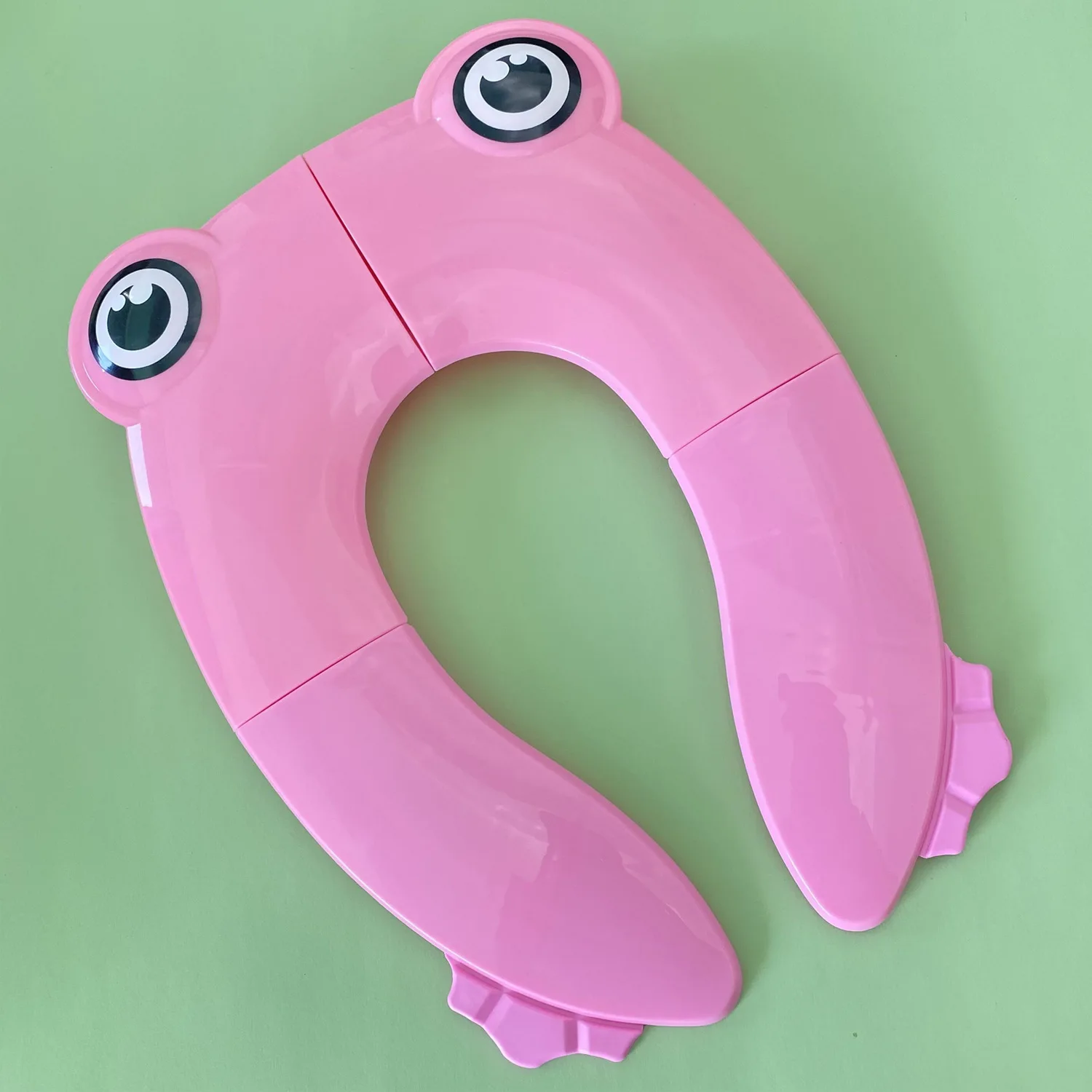 Siège toilette enfant grenouille rose apprentissage propreté portable pratique hôtel voyage hygiène bébé acces