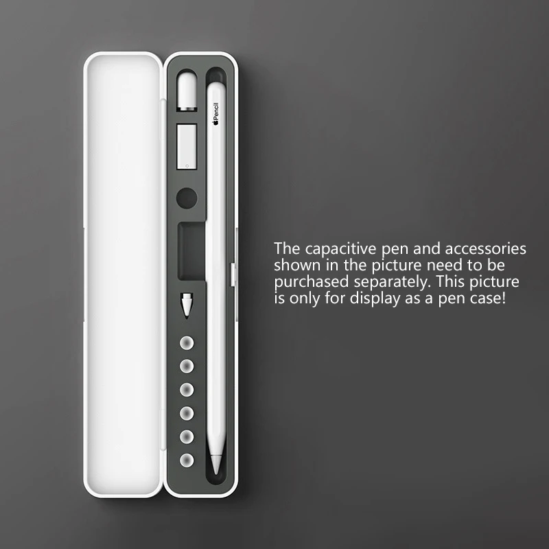 Étui Portable Apple Pencil 1ère et 2e Génération Protection AntiRayures Compartiments Portabilité Pratique pou