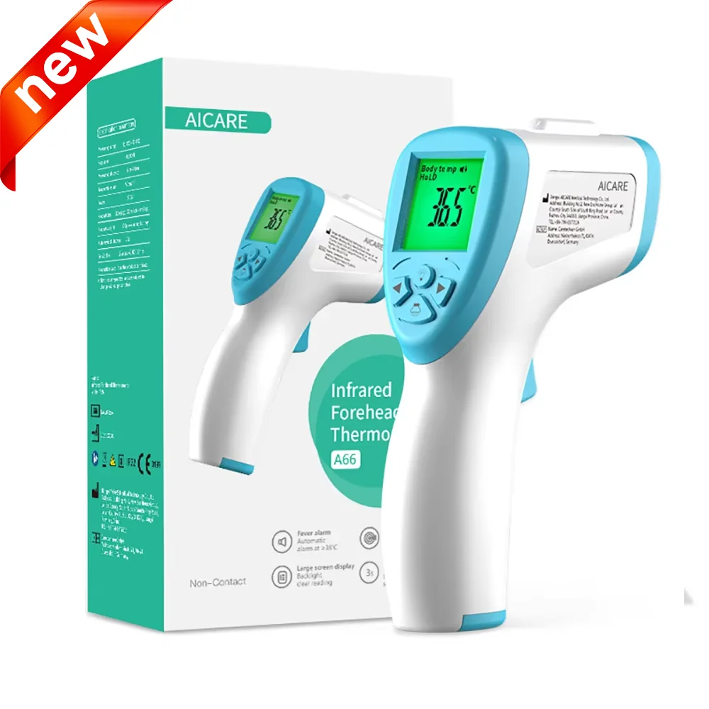 Thermomètre numérique sans contact Aicare infrarouge pour bébé et adulte mesure rapide et précise moniteur de 