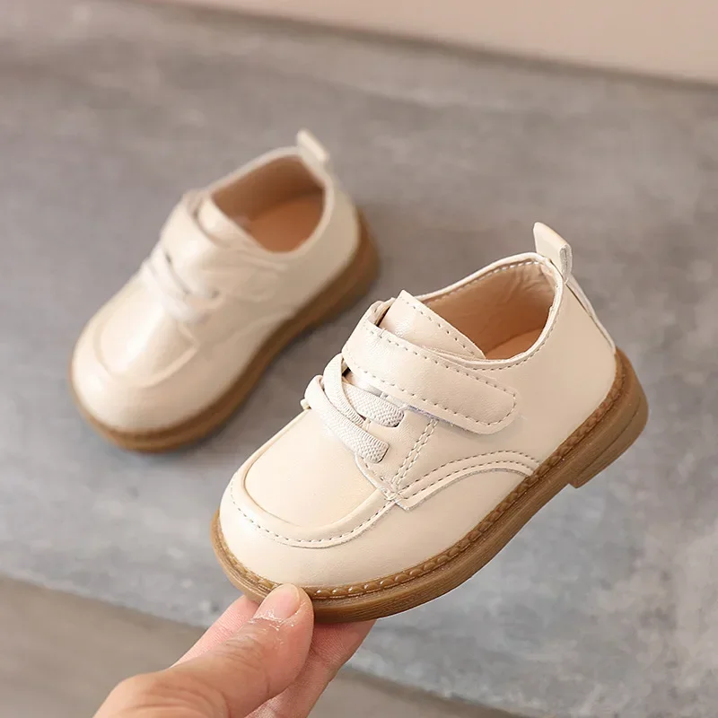 Chaussures bébé garçon printemps automne premiers marcheurs en cuir PU