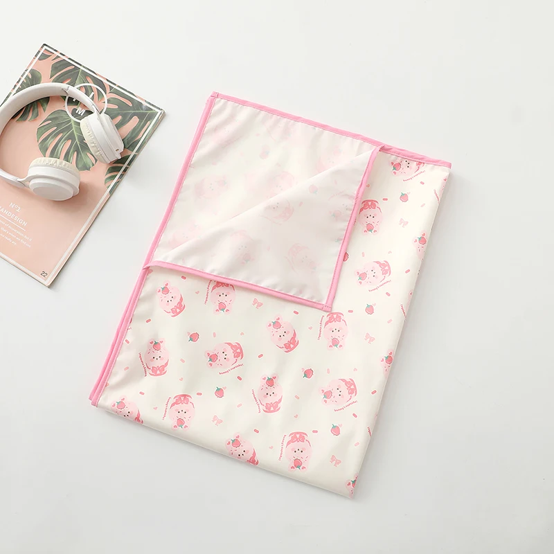 Couverture de matelas à langer pour bébé douce et réutilisable tapis de jeu multi Usage Idée pour nouveauné 02