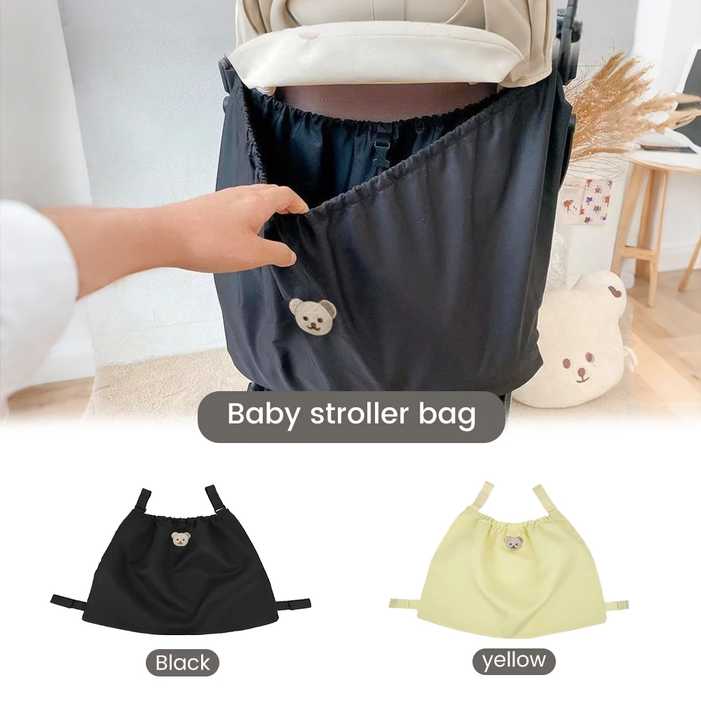 Sac de rangement suspendu pour poussette grande capacité portable confortable sécurité design moderne pratique