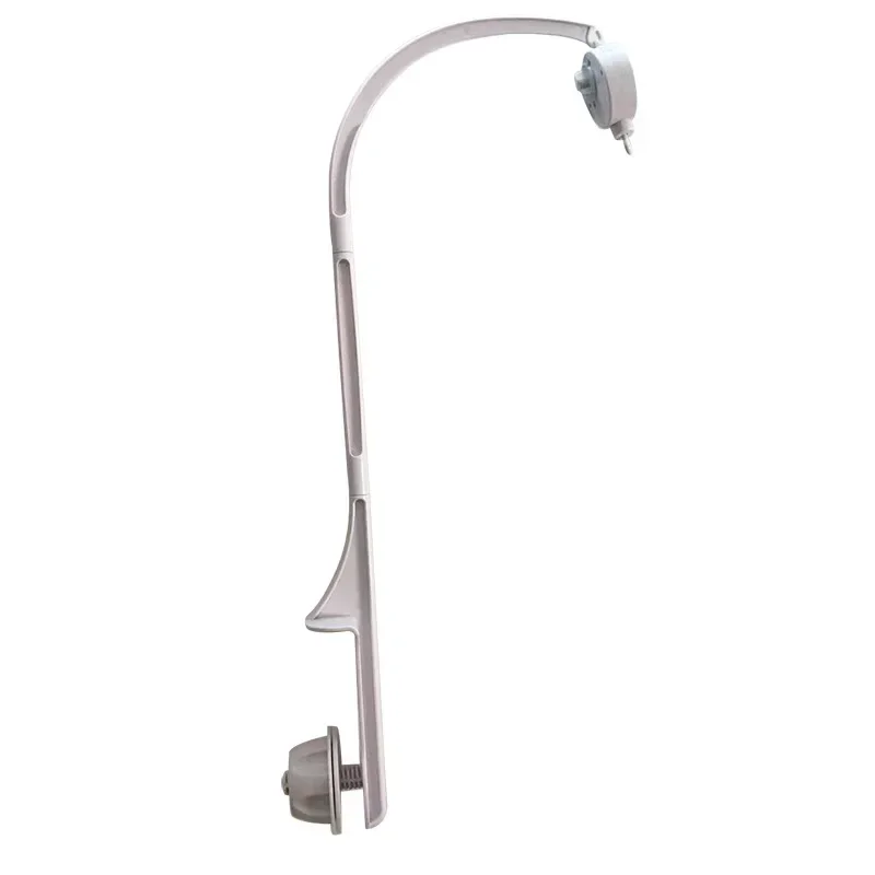 Support de jouet de cloche de lit de bébé support de hochets blancs boîte à musique de berceau Mobile jouet de