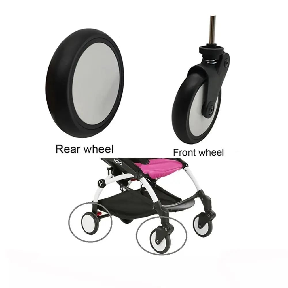 Roues avant et arrière en caoutchouc universelles pour Babyzen Yoyo Yoya Yu Yu accessoire de poussette bébé ha