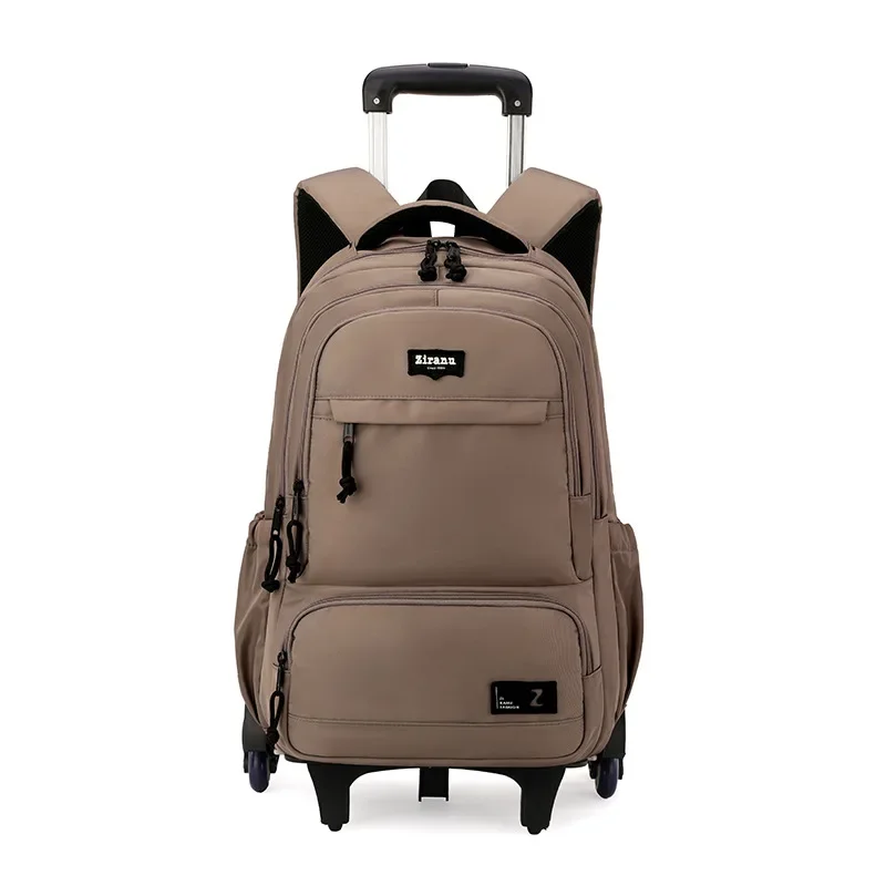 Sac d'école à roulettes pour enfants Ziruan sac à dos multifonctionnel