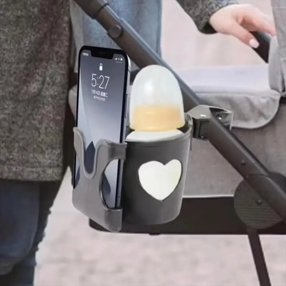 Portegobelet universel poussette support téléphone portable ABS sécurisé design moderne pratique