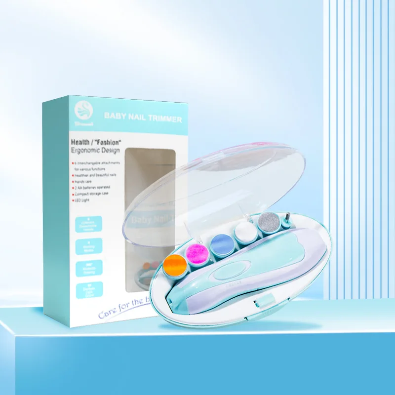 Coupeongles électrique pour bébé soins ongles nourrissons manucure bébé kit polissage ongles tronçonneuse ongl