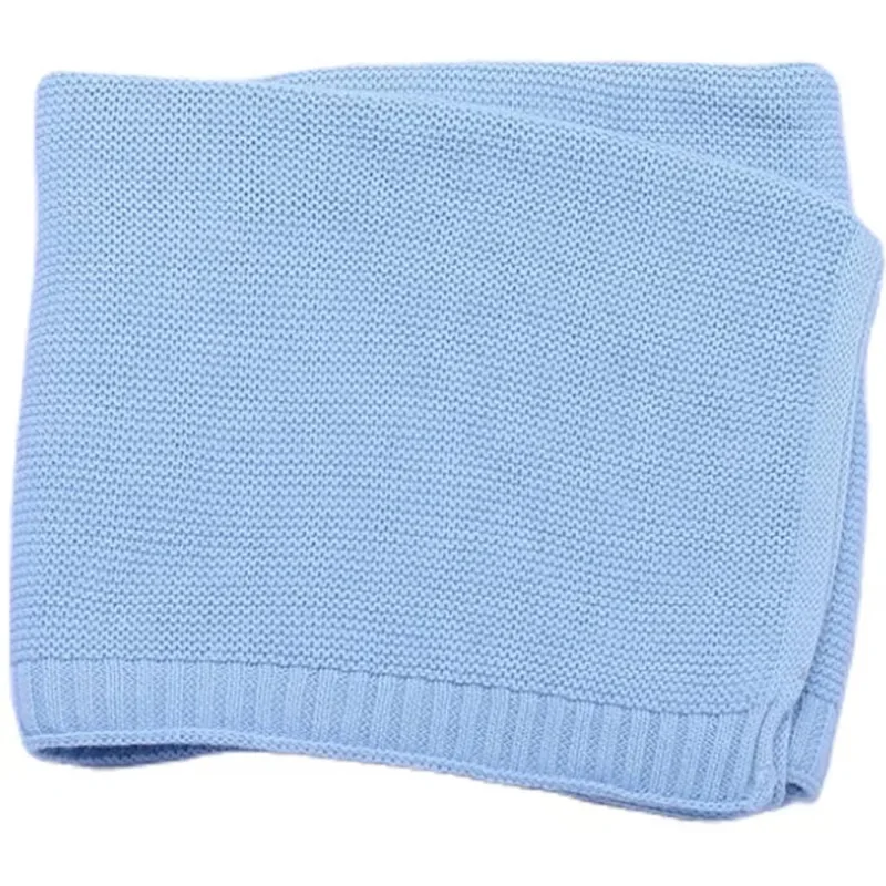 Couverture personnalisée bébé nom brodé tissu tricoté qualité supérieure écofriendly coffret cadeau nouveauné 