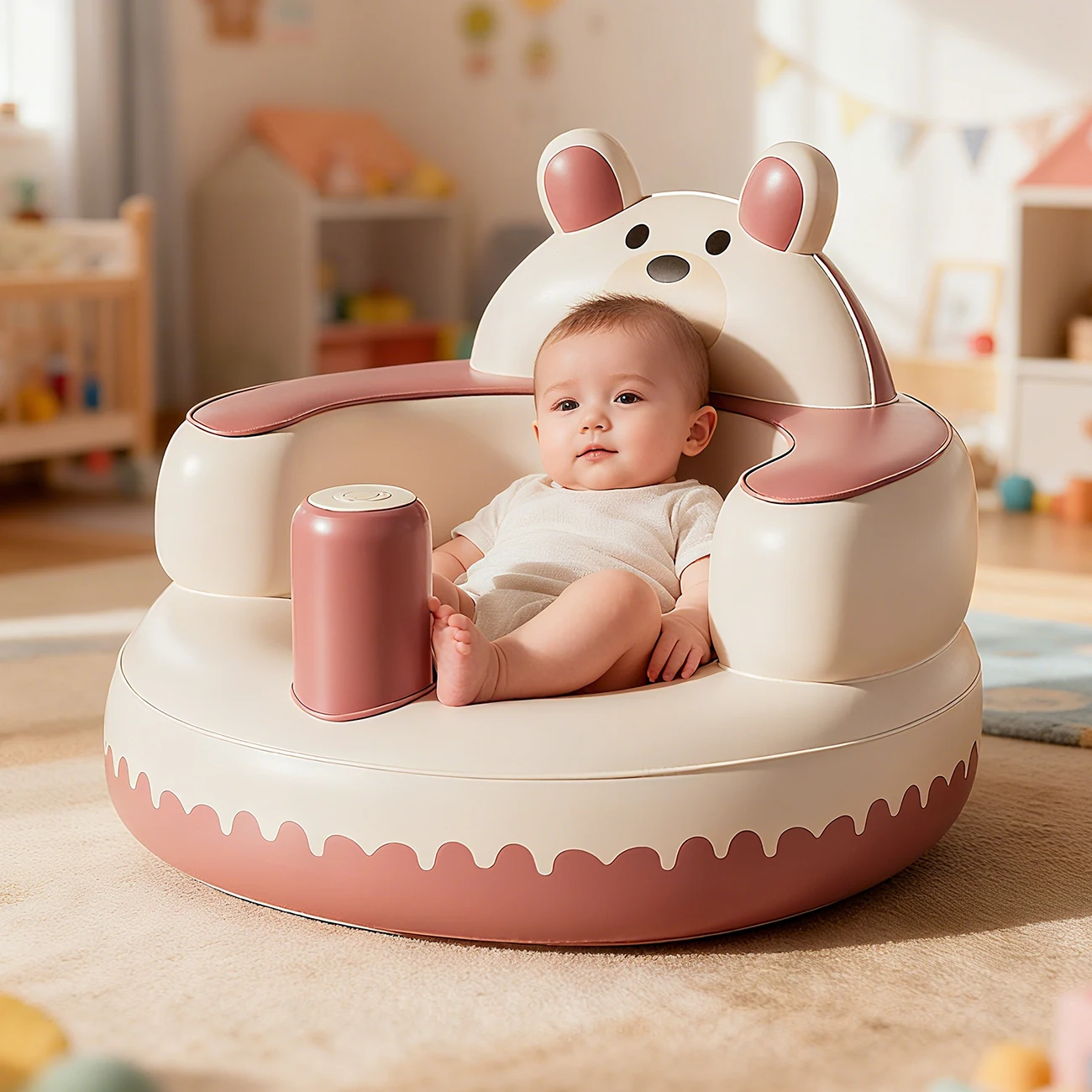 Chaise bébé gonflable siège d'apprentissage 36 ans portable camping paling sécurité confort design unisexe