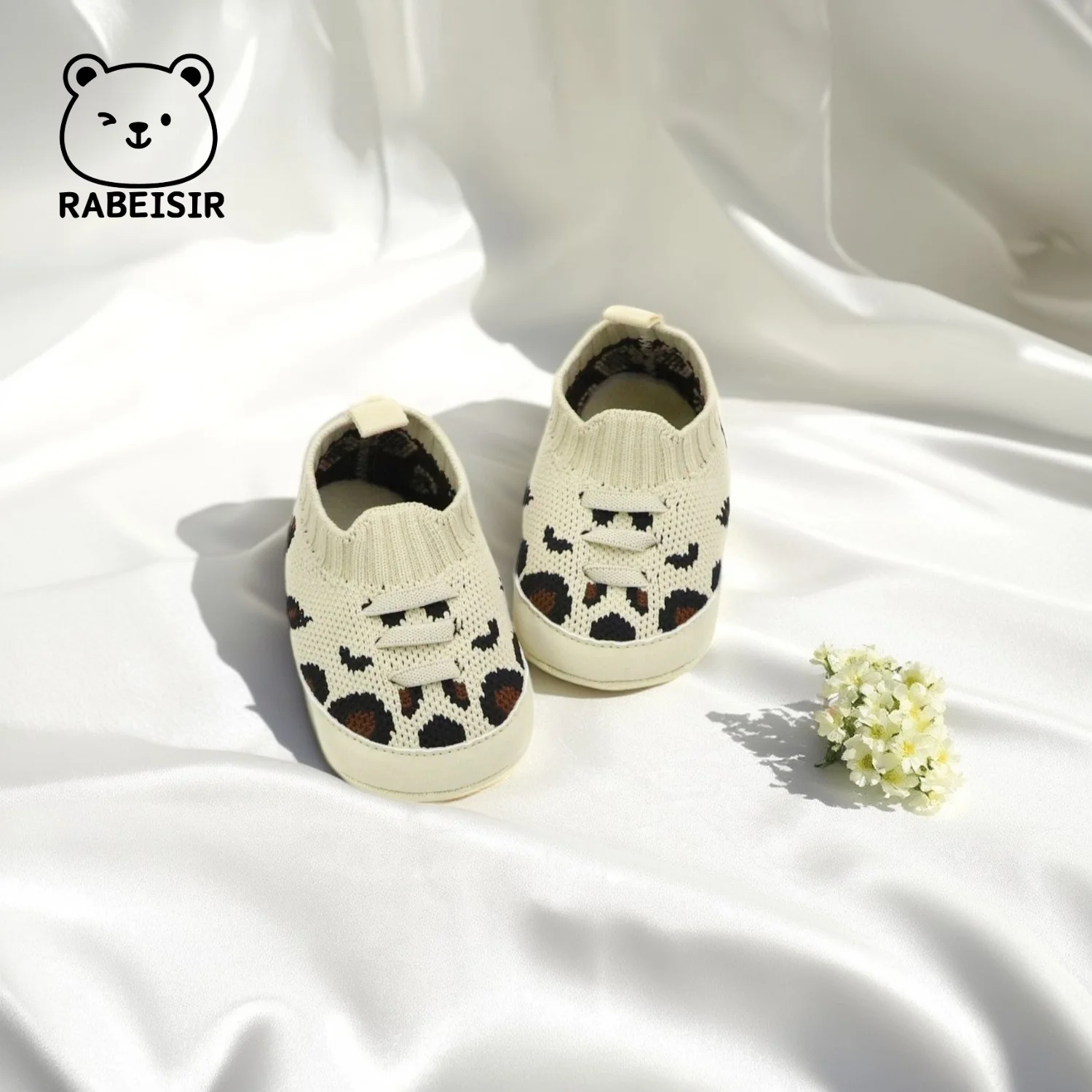 Chaussures de marche bébé RABEISIR 01.5 ans antiglisse chaussures intérieur maille respirante fille garçon uni
